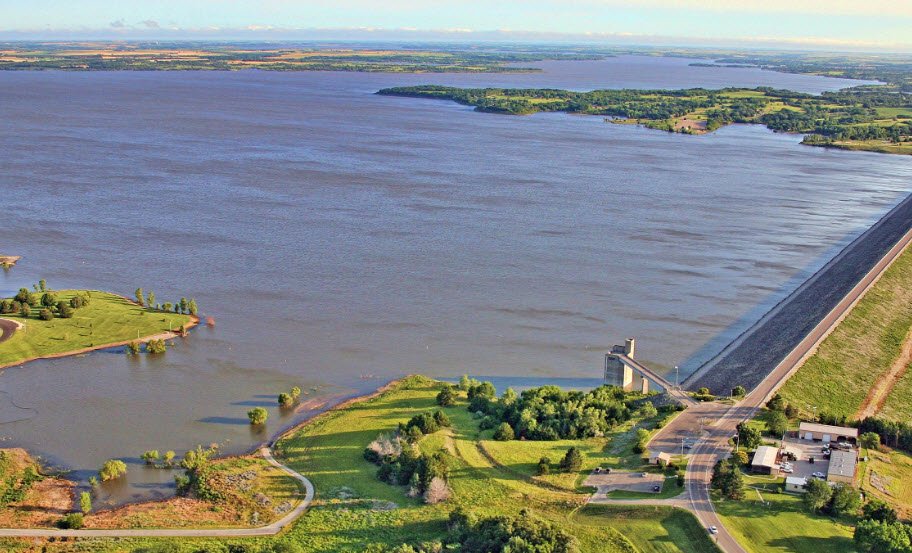Milford Lake, Kansas, USA